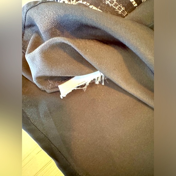 BCBGeneration Faux-wrap Ruffle Skirt Dress - Black- LIKE NEW!! -Size Small - Picture 16 of 16